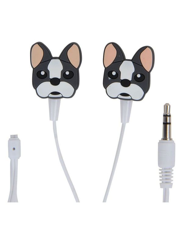 Vacuum headphones with microphone DOGS