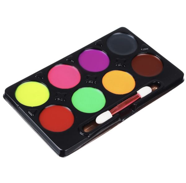 Makeup set (8 colors, glow in the dark)