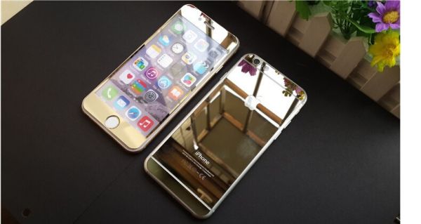 Mirror protective glass for iPhone 4/4s (2 pcs)